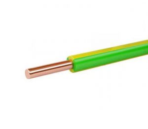 Провод ПуВ (ПВ1)- 25мм2  желто-зеленый PE