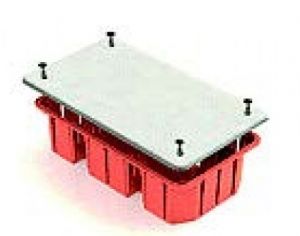 Коробка распаячная  для скрытого монтажа в кирпичных стенах 120х92х45мм (CHINT)